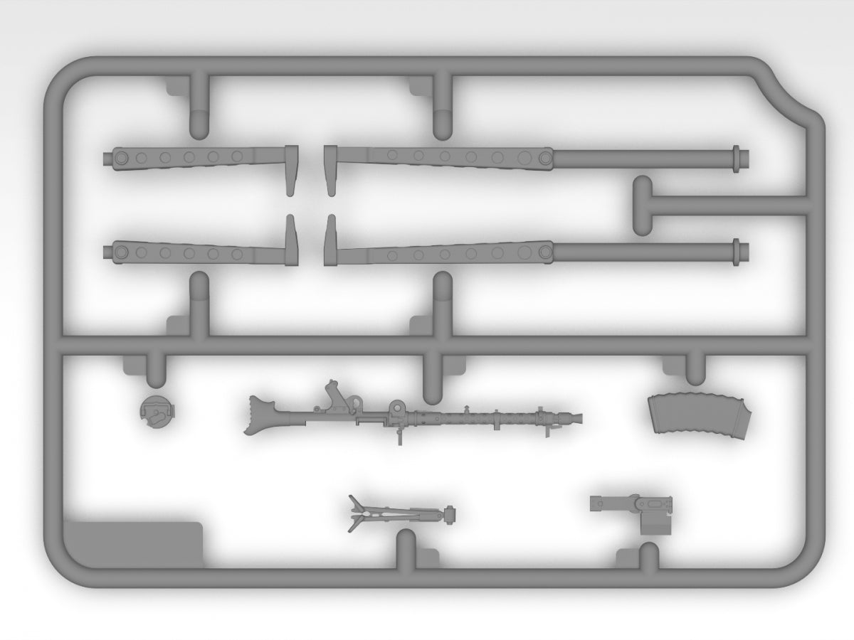 ICM 24024 Type G4 with MG 34 and German Staff Personnel 1/24 – imagen 15