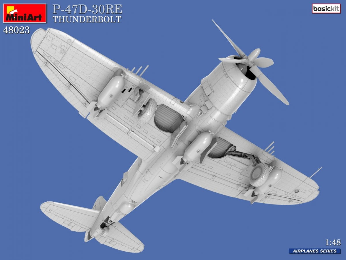 MiniArt 48023 P-47D-30RE THUNDERBOLT. KIT DE BASE 1/48 – image 10
