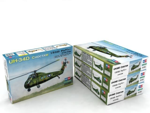 Hobby Boss 87222 American UH-34D Choctaw 1/72 – imagen 2