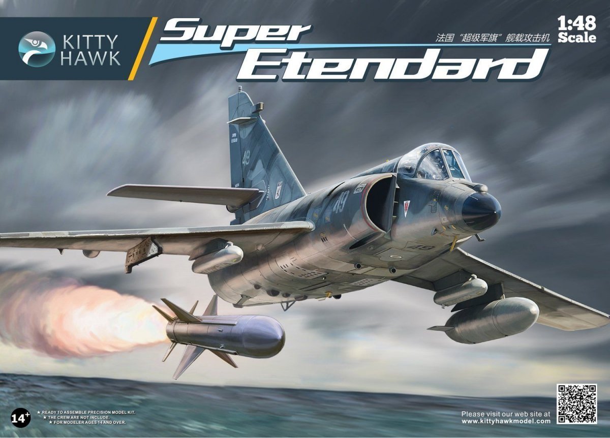 Kitty Hawk 80138 Super Etendard 1/48