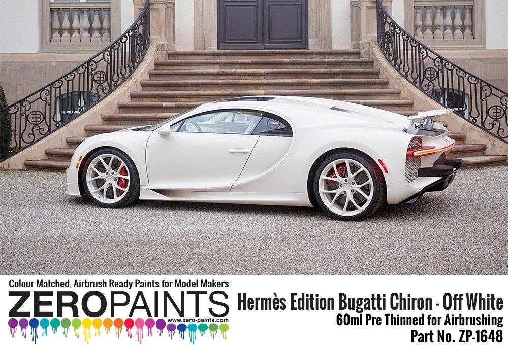 Zero Paints 1648 Hermès Edition Bugatti Chiron Off White 60ML – Bild 2