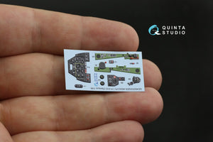 Quinta Studio QD48253 P-51D 3D-Printed &amp;amp; coloured Interior on decal paper ( Tamiya ) 1/48 – immagine 9