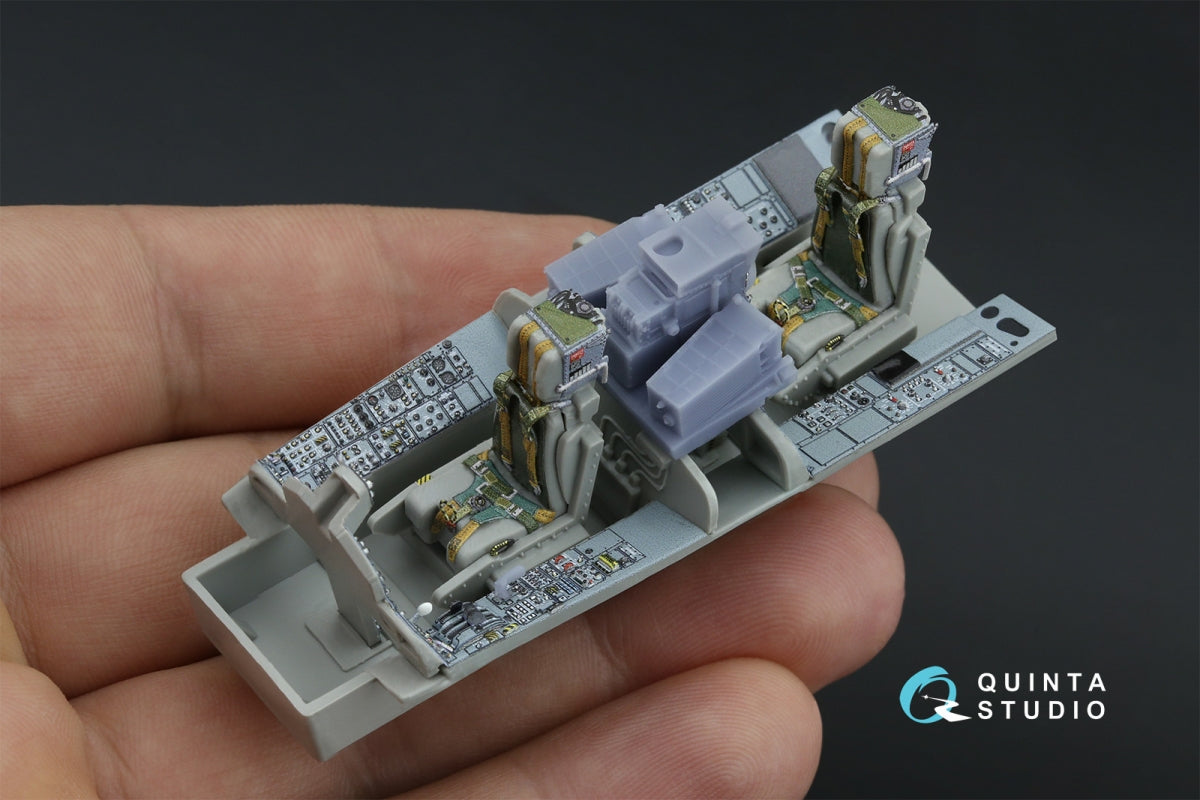 Quinta Studio QD+48520 Tornado Gr.1 3D-Printed &amp;amp; coloured Interior on decal paper (Italeri) (with 3D-printed resin parts) 1/48 – Bild 12
