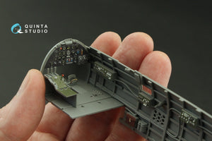 Quinta Studio QD35127 Nakajima B5N2 Kate 3D-Printed coloured Interior on decal paper (Border Model) 1/35 – imagen 6