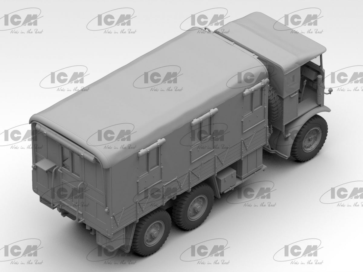 ICM 35603 Monty&amp;#39;s Office Caravan 1/35 – Bild 3