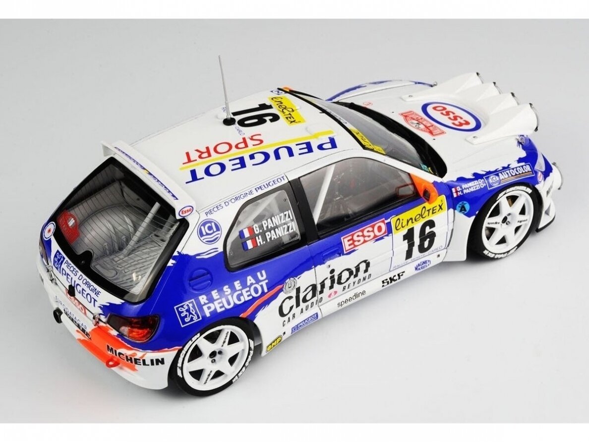 Beemax 24026 Peugeot 306 Maxi EVO2 1998 Monte Carlo Rally Class Winner 1/24 – zdjęcie 8