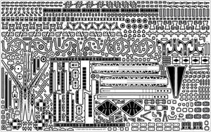 Pontos 37017F1 USS CA-35 Indianapolis 1945 Detail Up Set ADVANCED 1/350 – Bild 15