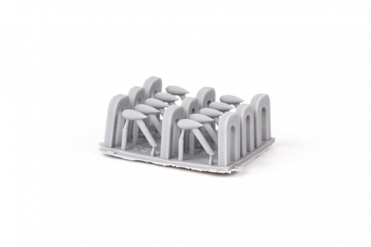 Eduard 648894 Bf 109 balance weights PRINT EDUARD 1/48 – imagen 4