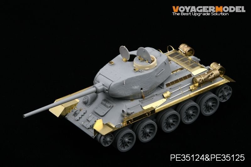 Garde-boues Voyager modèle PE35125 pour T-34 Mod 42-44 pour tous les modèles au 1/35 – image 2