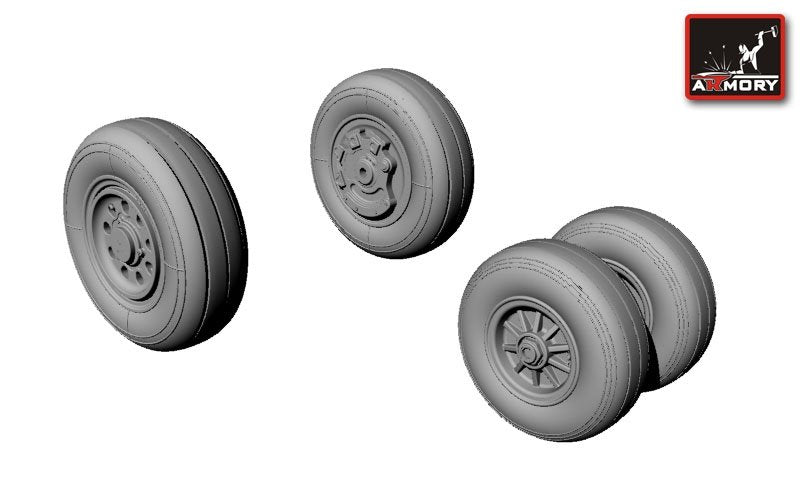 Armory Models AW72307 F-35C Lightning-II wheels 1/72