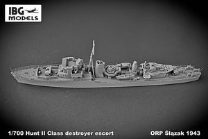 IBG 70001 ORP Ślązak 1943 Hunt II class destroyer escort 1/700 – image 3