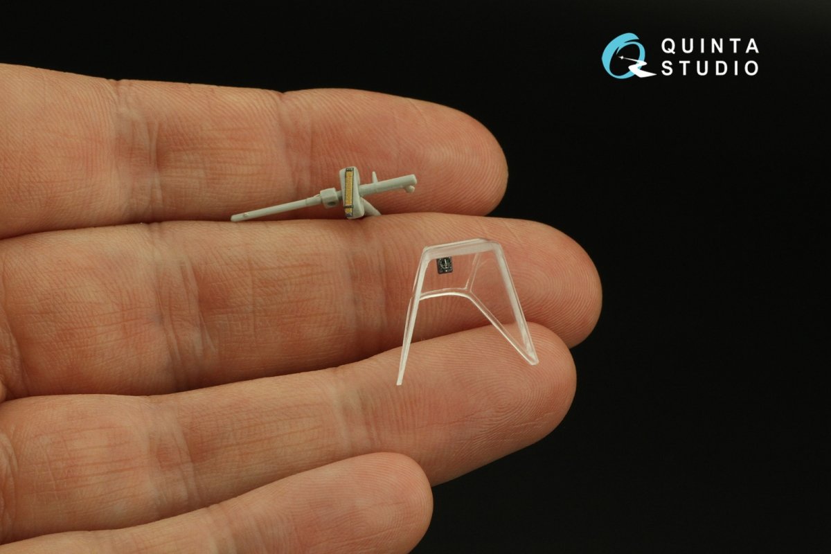 Intérieur imprimé en 3D et coloré sur papier décalcomanie Quinta Studio QD48289 Ar 196A-3 (Italeri) 1/48 – image 10