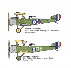 Roden 635 Sopwith 11/2 Strutter 1/32 – imagen 2