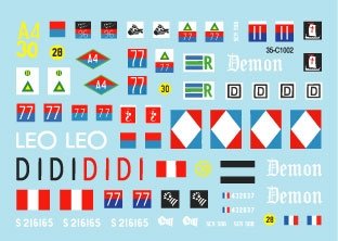 Star Decals 35-C1002 Chasseurs de chars M10 alliés en Italie 1/35 – image 2