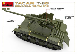 MiniArt 35240 ROMANIAN 76-mm SPG TACAM T-60 INTERIOR KIT 1/35 – zdjęcie 6