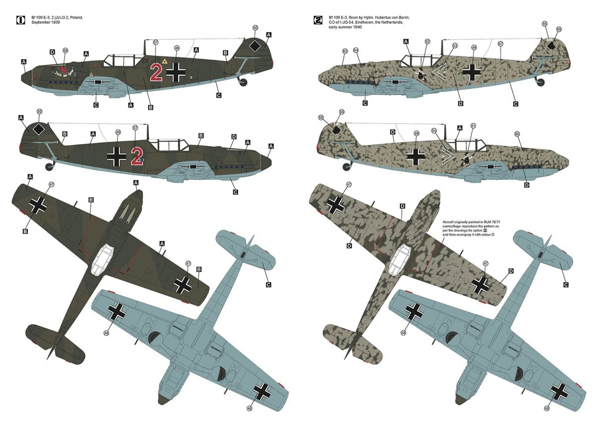 Hobby 2000 32004 Messerschmitt Bf 109 E-3 (DRAGON + CARTOGRAF) 1/32 – image 3