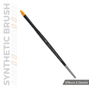 AK Interactive AKB014 AK SYNTHETIC BRUSH – FILBERT 2 – imagen 3