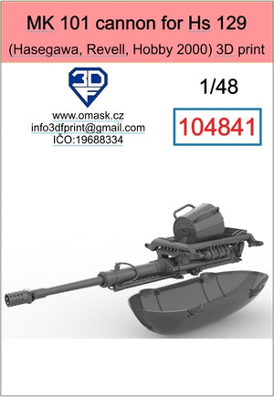 Canon Omask 104841 MK 101 pour Hs 129 1/48