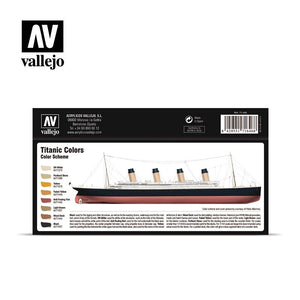 Vallejo 71646 Titanic Colors 8 x 17 ml – image 2