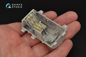 Quinta Studio QD32059 Me-262A 3D-Printed &amp;amp; coloured Interior on decal paper (for Trumpeter kit) 1/32 – imagen 4