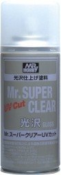 Mr.Hobby B-523 Mr.Hobby Super Clear UV Cut Flat Spray MAT