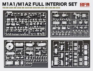 Rye Field Model 5121 M1A1 / M1A2 Abrams Full Interior Set 1/35 – zdjęcie 3