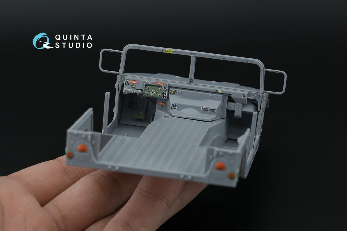 Quinta Studio QD35154 Humvee family 3D-Printed &amp;amp; coloured Interior on decal paper (ICM) 1/35 – imagen 4