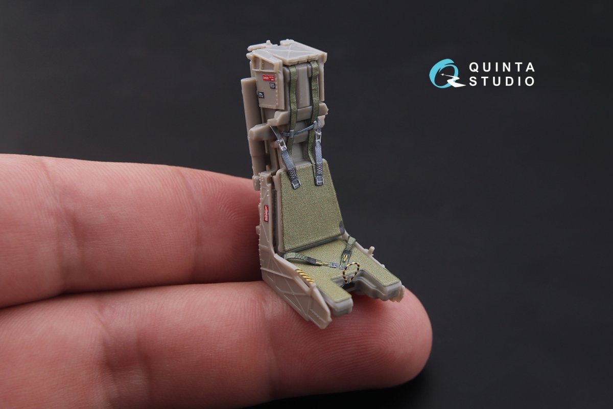 Intérieur imprimé en 3D et coloré sur papier décalcomanie Quinta Studio QD32067 F/A-18E (pour maquette Revell) 1/32 – image 7