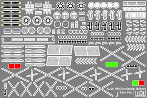 MK1 Design MD-20014 HMS Rodney Value Pack 1/200 – imagen 11