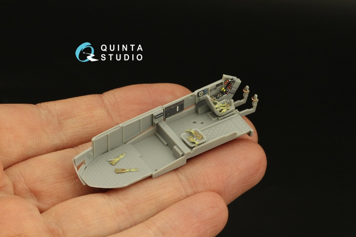 Quinta Studio QD72052 Fw 189A 3D-Printed &amp;amp; coloured Interior on decal paper (ICM) 1/72 – imagen 3