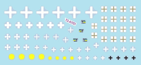 Star Decals 72-A1151 War in Ukraine # 13 Ukrainian Tanks and AFV insignias (II). Some of the many various insignias seen in 2022-23. 1/72 – imagen 2