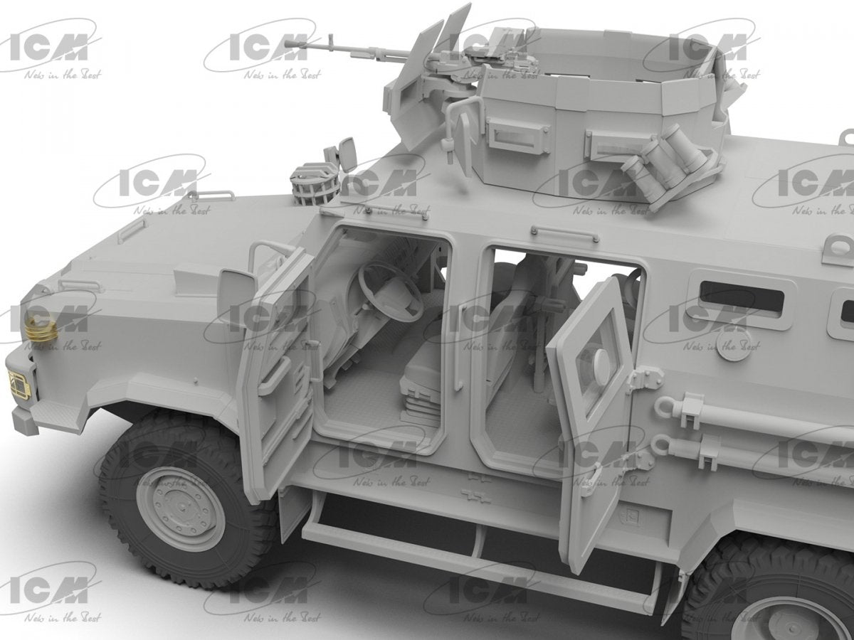 ICM 35014 Kozak-2 Ukrainian MRAP-class Armored Vehicle 1/35 – imagen 10
