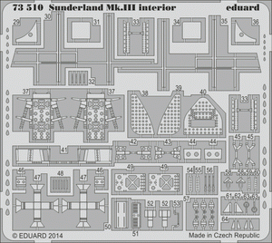 Eduard BIG7289 SUNDERLAND Mk. III 1/72 ITALERI – immagine 4