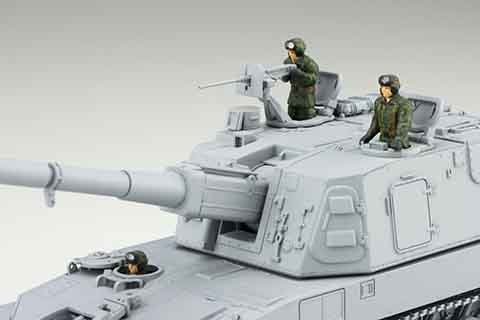 Fujimi 723501 MI-11 EX-1 JGSDF Type 99 155mm Howitzer Self-Propelled 1/72 – imagen 3