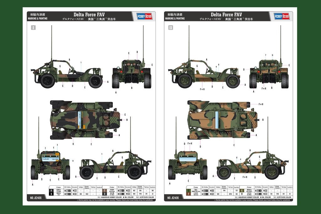 Hobby Boss 82406 Delta Force FAV 1/35 – Bild 3