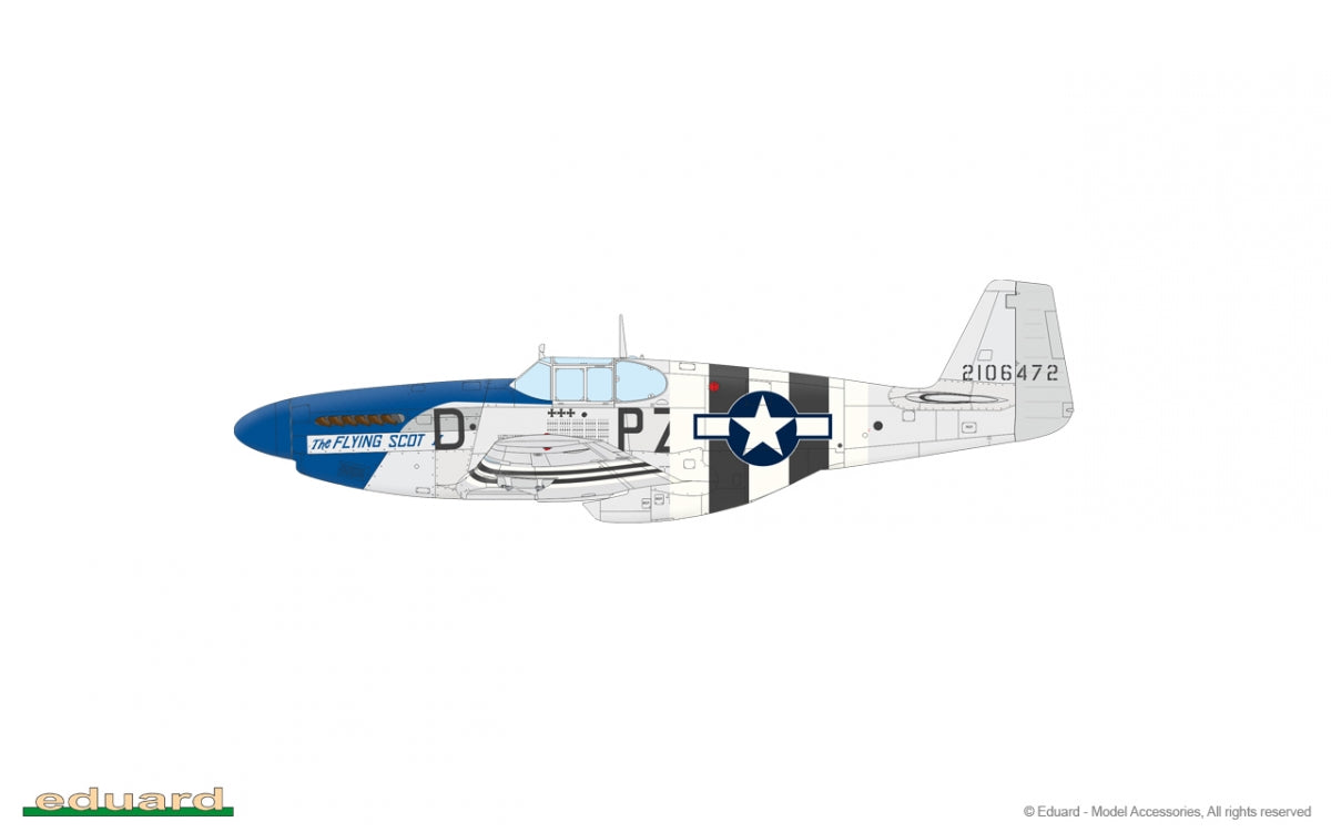 Eduard 11181 OVERLORD: D-DAY MUSTANGS / P-51B MUSTANG DUAL COMBO 1/48 – imagen 4