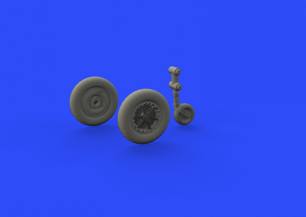 Eduard 648295 Bf 109G-2 wheels EDUARD 1/48 – imagen 2