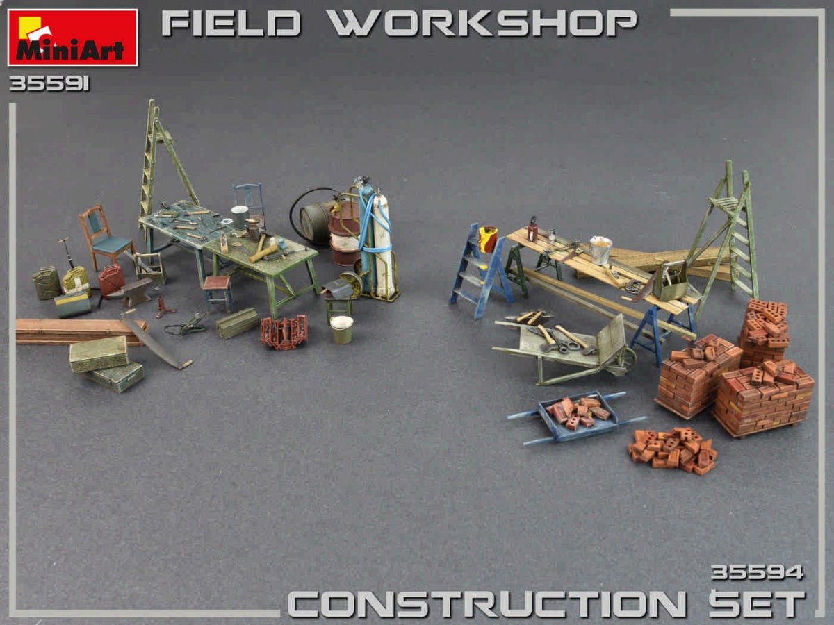 MiniArt 35591 FIELD WORKSHOP 1/35 – immagine 4