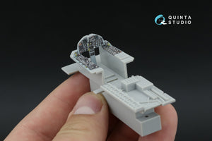 Quinta Studio QDS-48598 F-15C Late/F-15J Late 3D-Printed &amp;amp; coloured Interior on decal paper (Hasegawa) (Small version) 1/48 – imagen 9