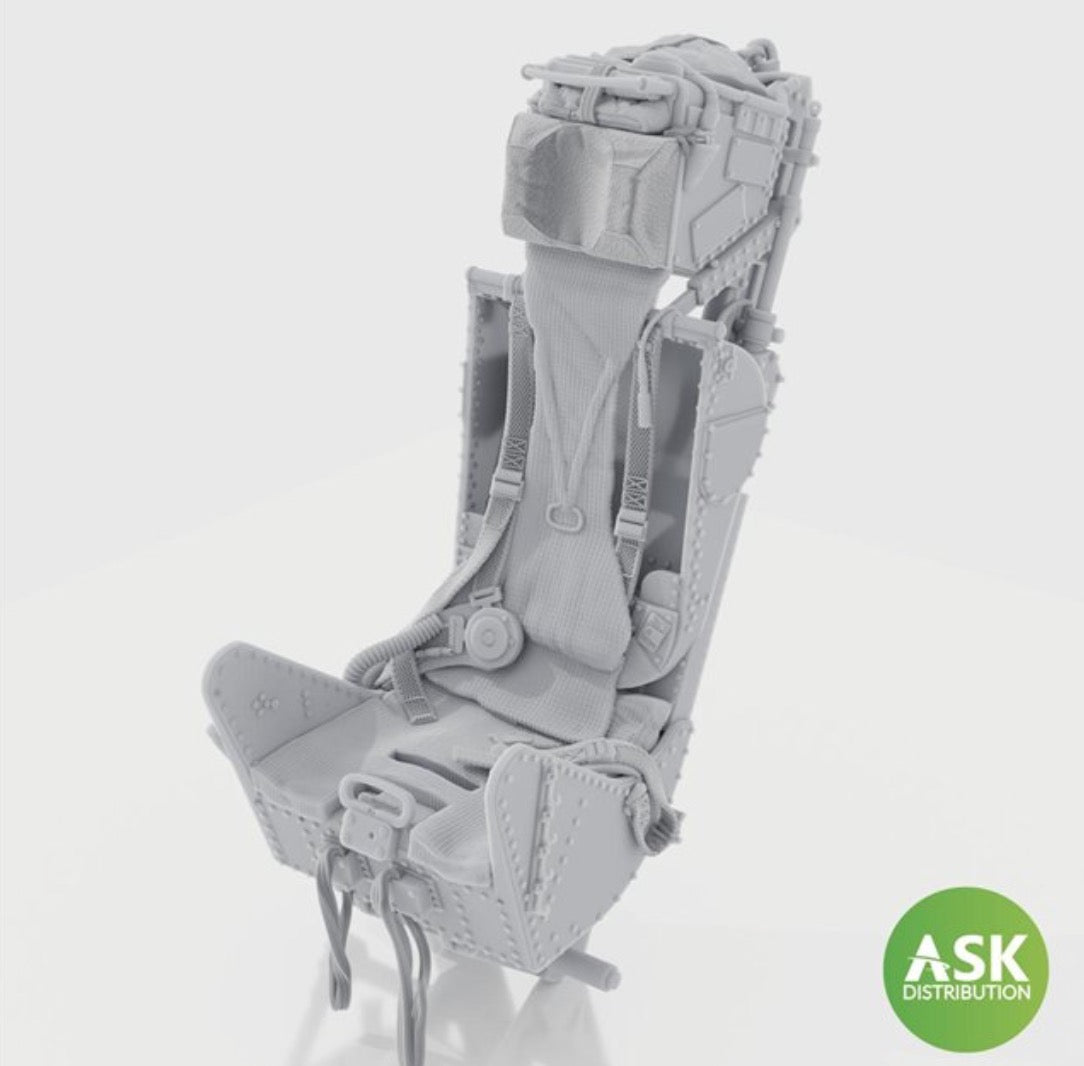 Art Scale Kit A32037 Ejection Seat - M.B Mk.2E with Seat Belts, without Survival Pack, rec. for Meteor F8/F9 Revell 1/32 – imagen 2