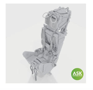Art Scale Kit A32038 Ejection Seat - M.B Mk.2E with Seat Belts, with Survival Pack, rec. for Gloster Meteor, Revell 1/32 – image 2