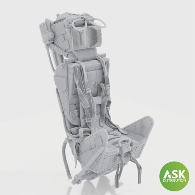 Art Scale Kit A32038 Ejection Seat - M.B Mk.2E with Seat Belts, with Survival Pack, rec. for Gloster Meteor, Revell 1/32 – image 4
