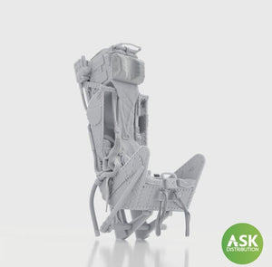 Art Scale Kit A32037 Ejection Seat - M.B Mk.2E with Seat Belts, without Survival Pack, rec. for Meteor F8/F9 Revell 1/32