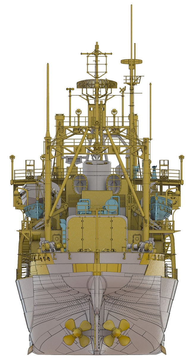 Hasegawa HP001 Antarctic research ship Soya Second Antarctic expedition 1/250 – zdjęcie 8