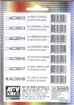 AFV Club AC35018 Sticker for simulating Anti Reflection Coating Lens, USMC LAV-25 Family 1/35 – imagen 2