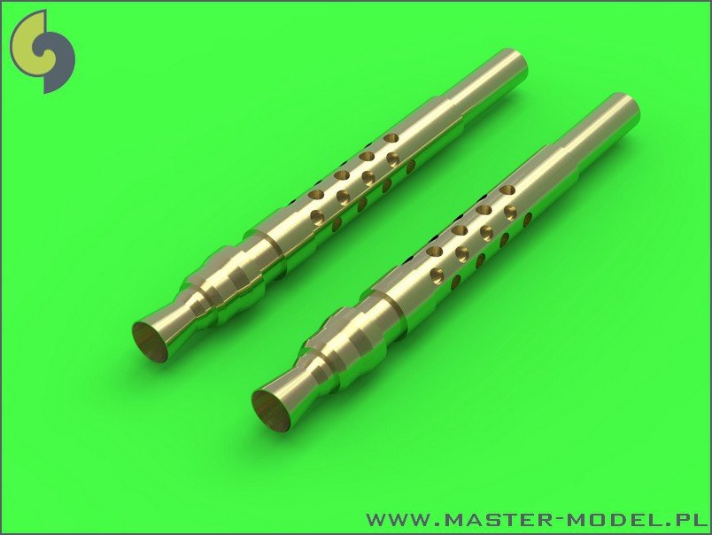 Master AM-32-064 Fw 190 A6 armament set (MG 17 barrel tips, MG 151 barrels, MG 151 fairings) &amp;amp; Pitot Tube 1/32 – immagine 2