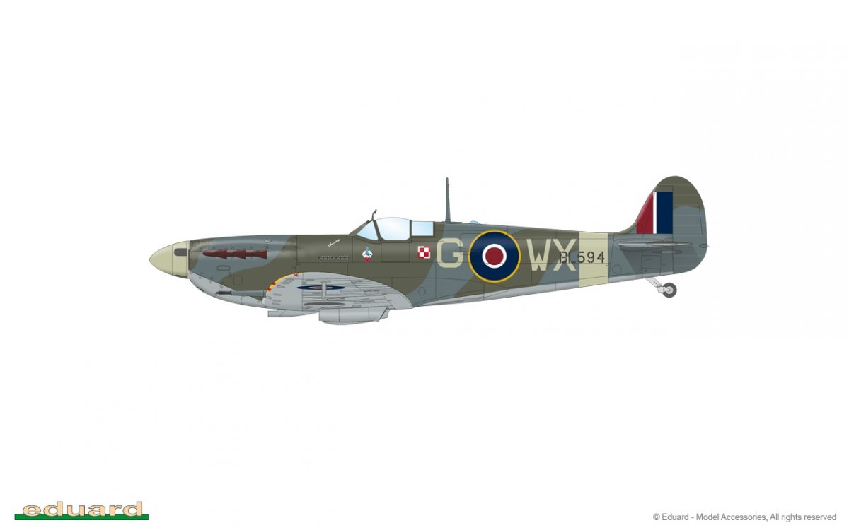 Eduard 84186 Spitfire Mk. Vb mi-1/48 – image 13