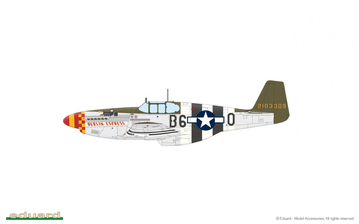 Eduard 11181 OVERLORD: D-DAY MUSTANGS / P-51B MUSTANG DUAL COMBO 1/48 – imagen 7