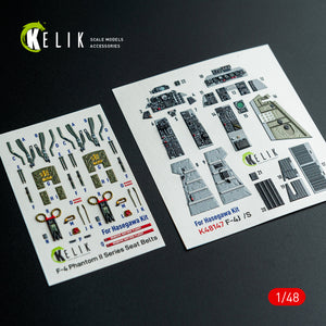 KELIK K48147 F-41/S - interior 30 decals for Hasegawa kit 1/48 – Bild 2