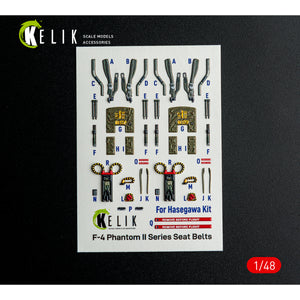 KELIK K48148 F-4E - interior 3D decals for Hasegawa kit 1/48 – Bild 2